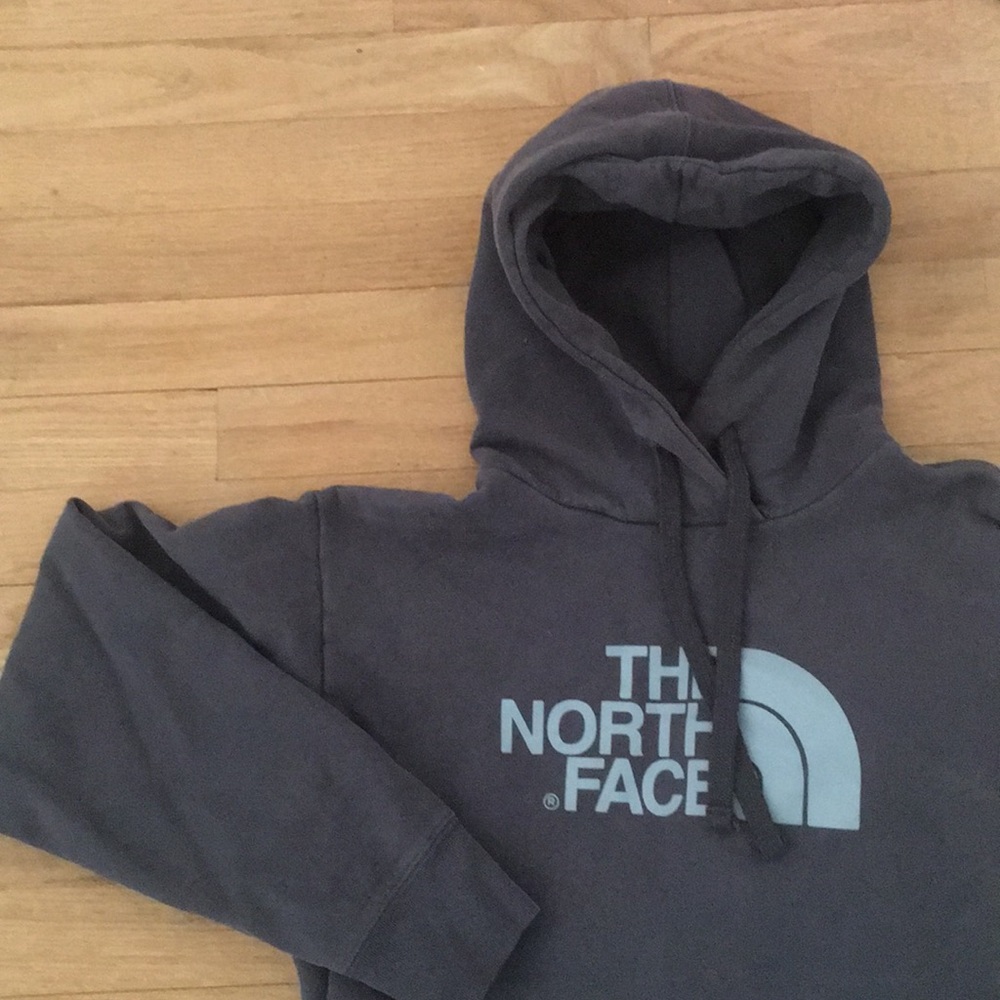 Gray The North Face Hoodie